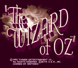 Wizard of Oz (SNES)
