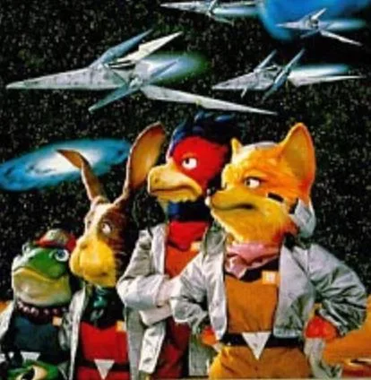 Star Fox (1993) (SNES)