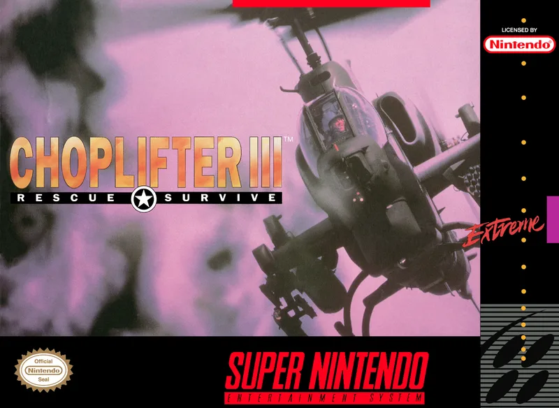Choplifter III: Rescue Survive (SNES)