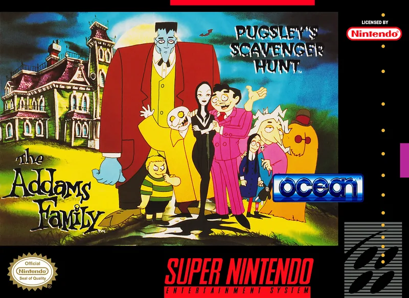 The Addams Family: Pugsley's Scavenger Hunt (SNES)