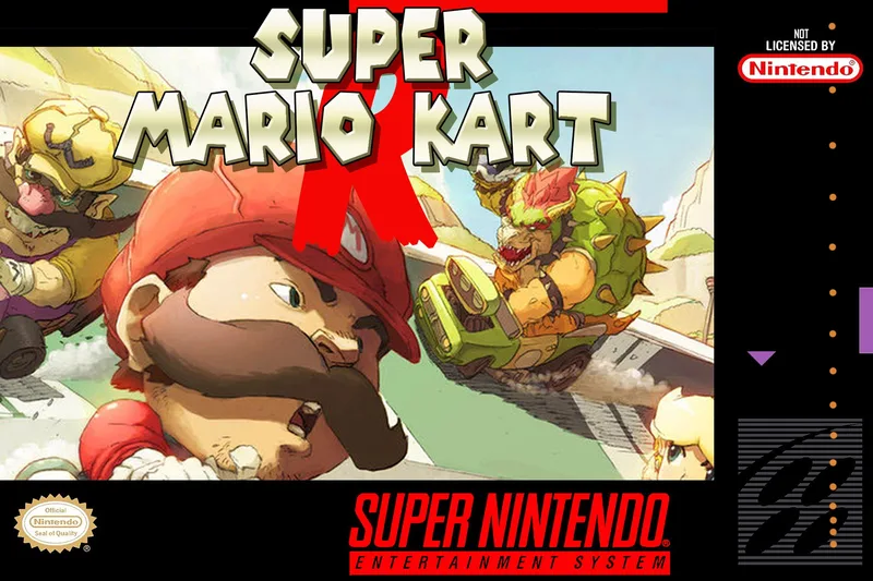 Super Mario Kart R (SNES)