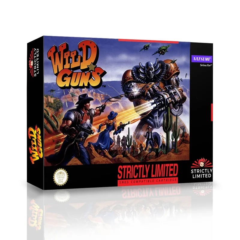Wild Guns [Strictly Limited] (SNES)