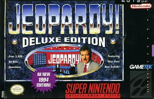 Jeopardy! Deluxe Edition [1994 Edition] (SNES)