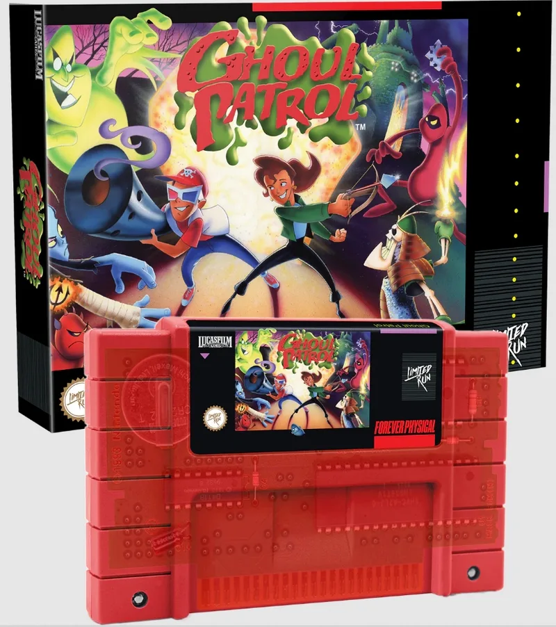 Ghoul Patrol - [Limited Run Games Transparent Red]