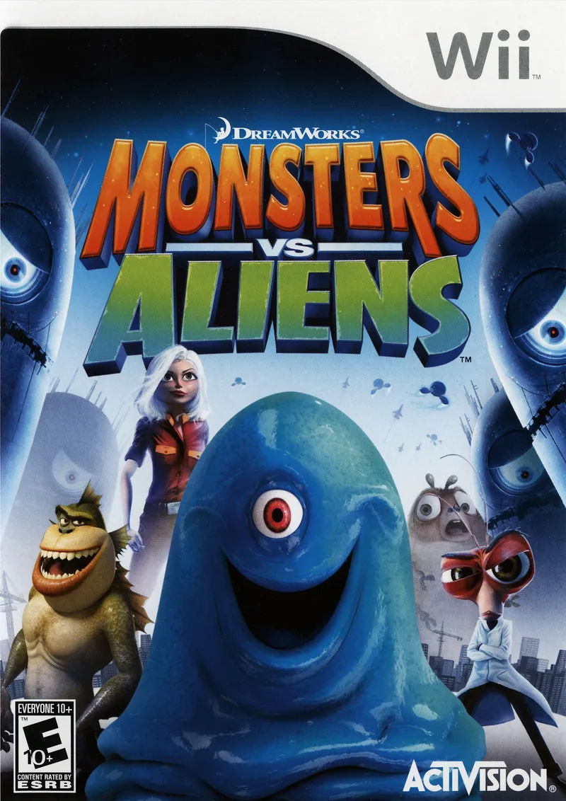 DreamWorks Monsters vs. Aliens (WII)