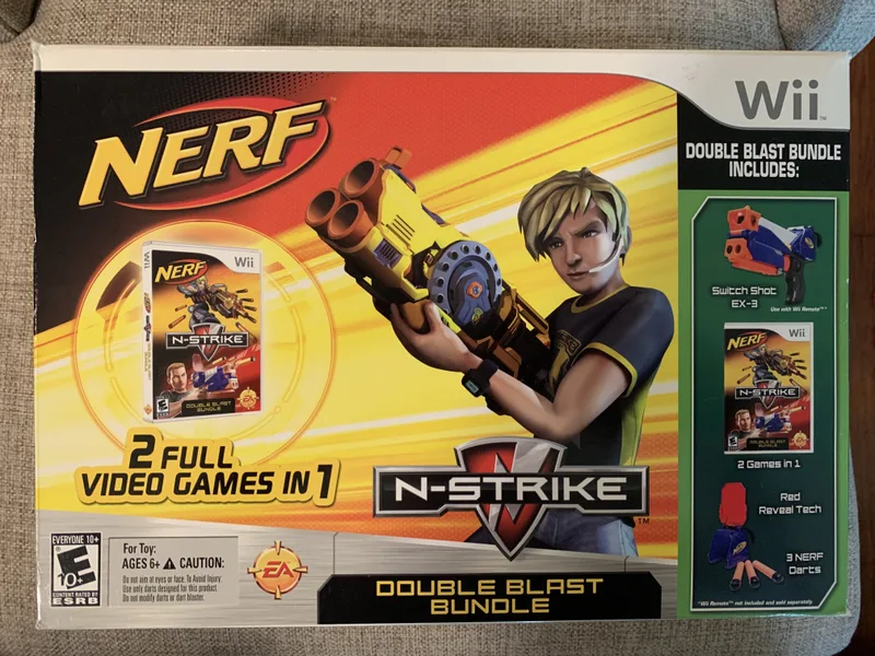 Nerf N-Strike Double Blast Bundle (WII)