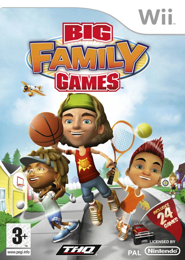Big Family Games (WII)