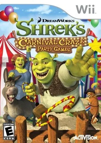 DreamWorks Shrek's Carnival Craze: Party Games (WII)