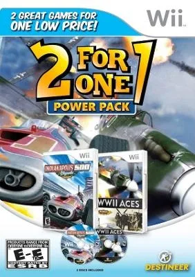2 for 1 Power Pack WWII Aces & Indianapolis 500 Legends (WII)