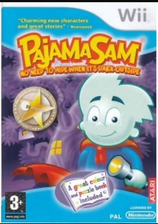 Pajama Sam: No Need To Hide When It's Dark Outside (WII)