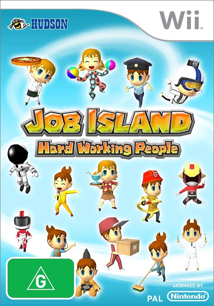 Job Island: Hard Working People (WII)