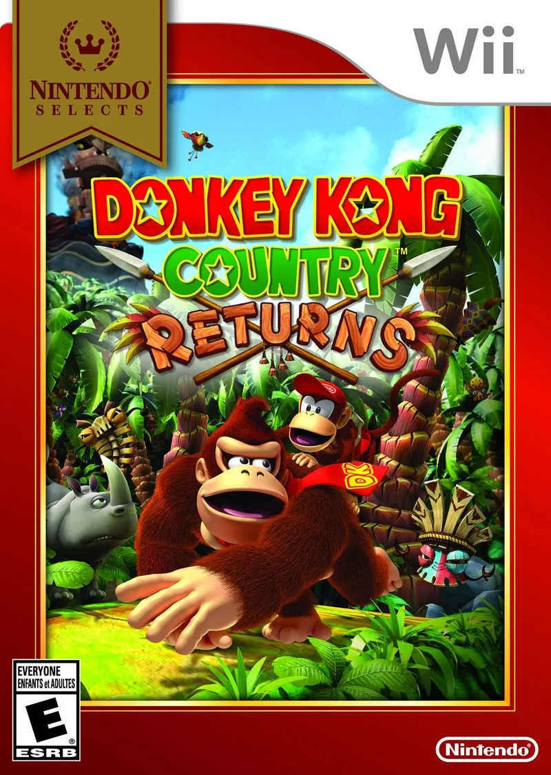 Donkey Kong Country Returns [Nintendo Selects] (WII)