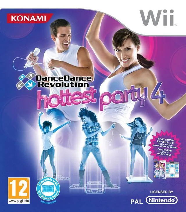 Dance Dance Revolution: Hottest Party 4 (WII)