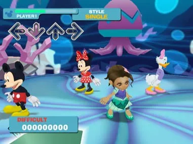 DanceDance Revolution Disney Grooves (WII)
