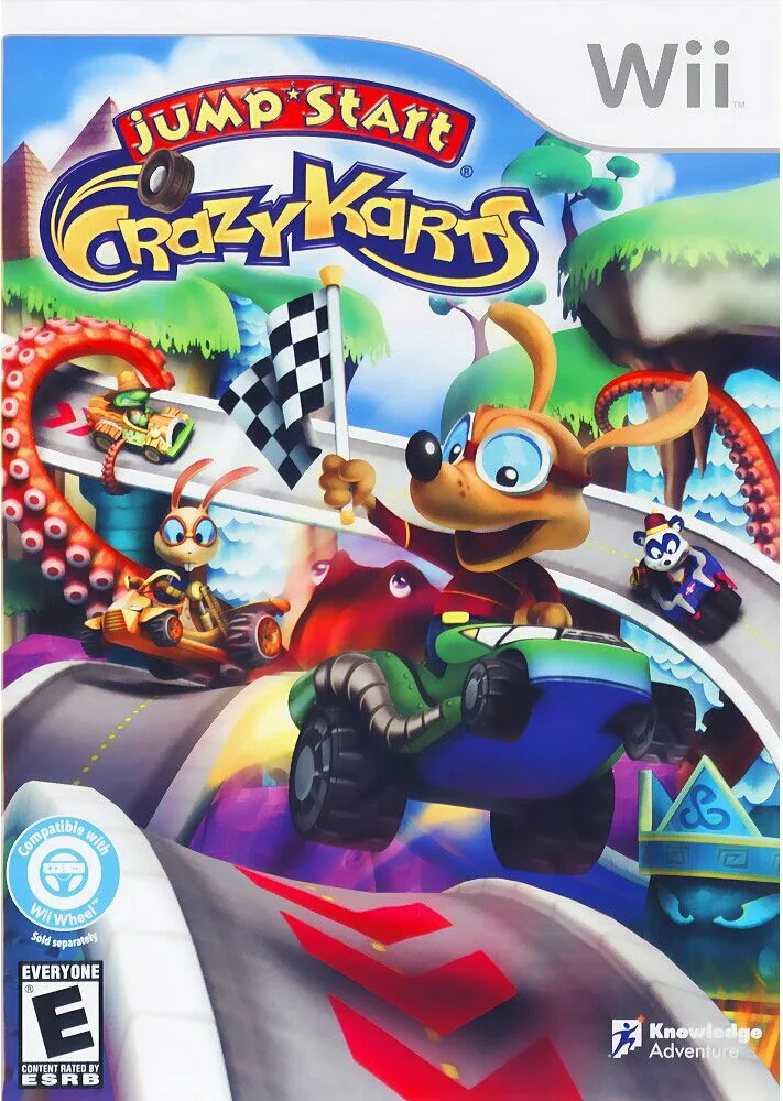 JumpStart Crazy Karts (WII)