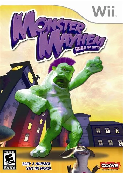 Monster Mayhem: Build and Battle (WII)