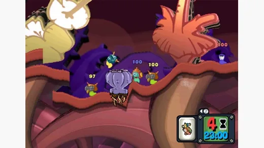 Worms: A Space Oddity (WII)