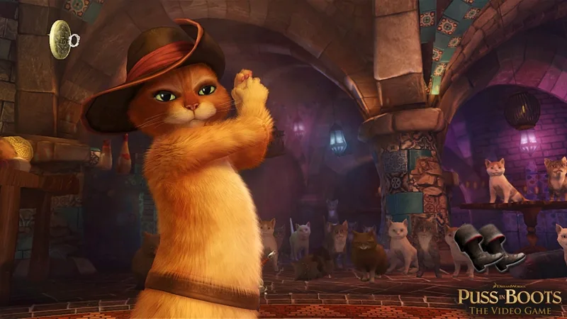DreamWorks Puss in Boots (X360)