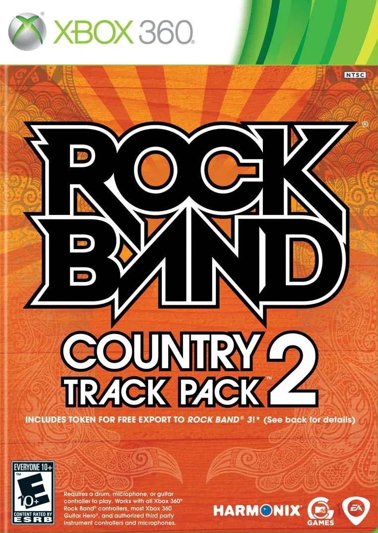 Rock Band: Country Track Pack 2 (X360)