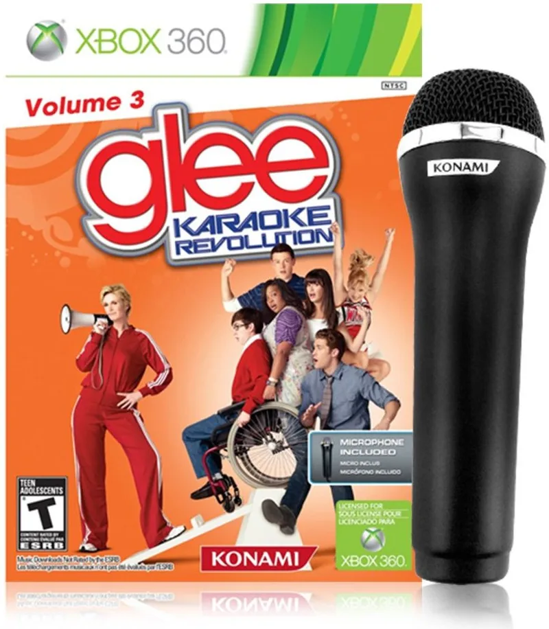 Karaoke Revolution Glee: Volume 3 Bundle (X360)