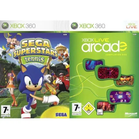 Sega Superstars Tennis Xbox Live Arcade Compilation (X360)