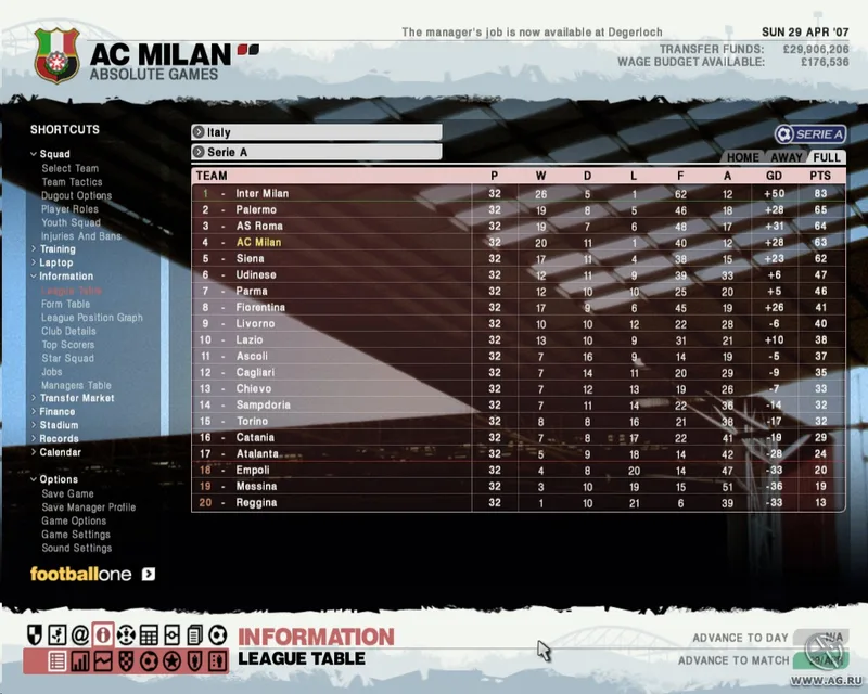 LMA Manager 2007 (X360)