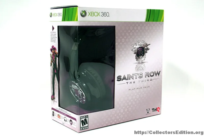Saints Row the Third [Platinum Pack Collector's Edition] (X360)