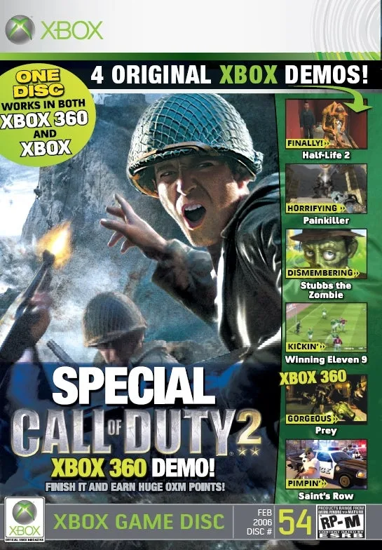 Official Xbox Magazine Demo Disc 54 (X360)