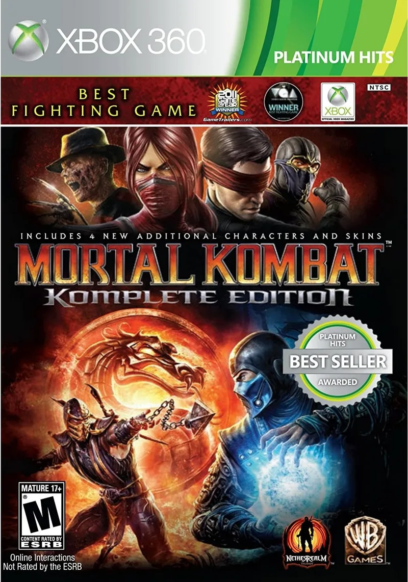 Mortal Kombat: Komplete Edition [Platinum Hits] (X360)