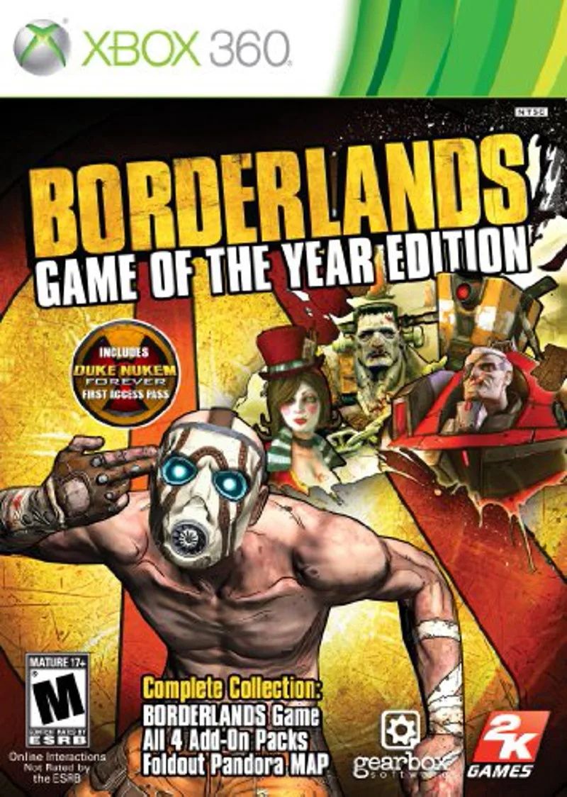 Borderlands: Game of the Year Edition (X360)