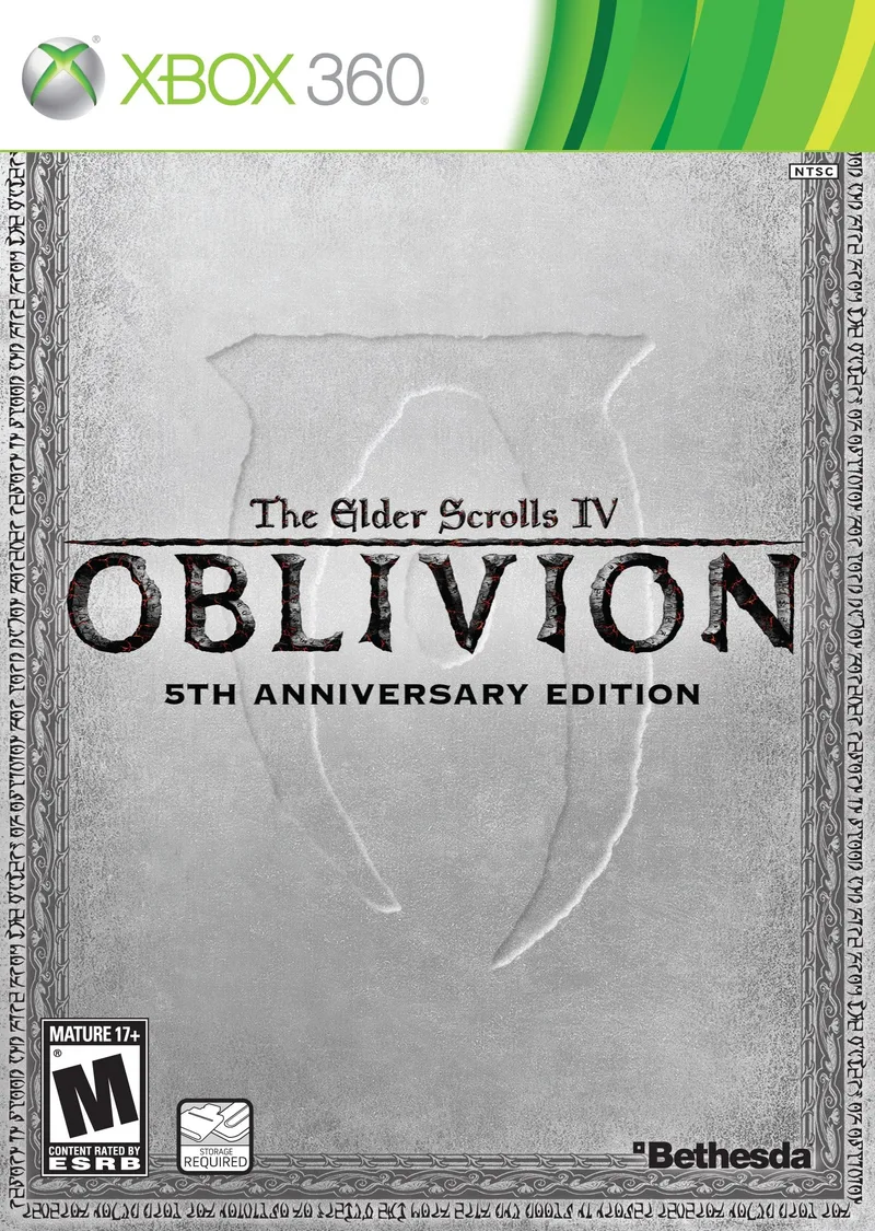Elder Scrolls IV: Oblivion [5th Anniversary Edition] (X360)