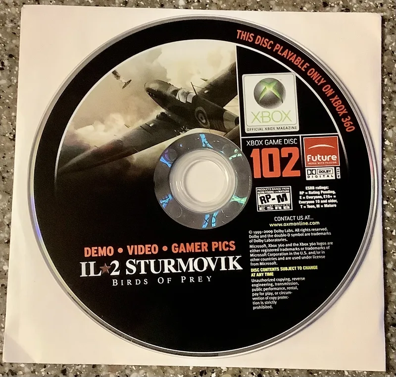 Official Xbox Magazine Demo Disc 102 (X360)