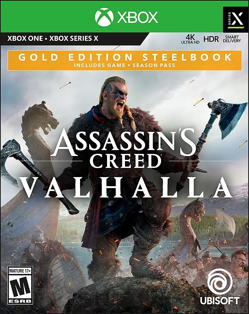 Assassin's Creed: Valhalla - Gold Steelbook Edition (XONE)