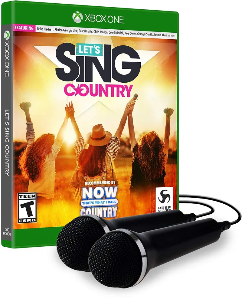 Let's Sing Country [2-Mic Bundle] (XONE)