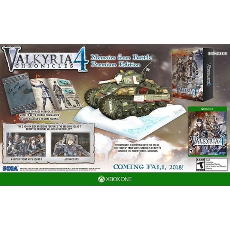 Valkyria Chronicles 4 [Memoirs From Battle Edition] (XONE)