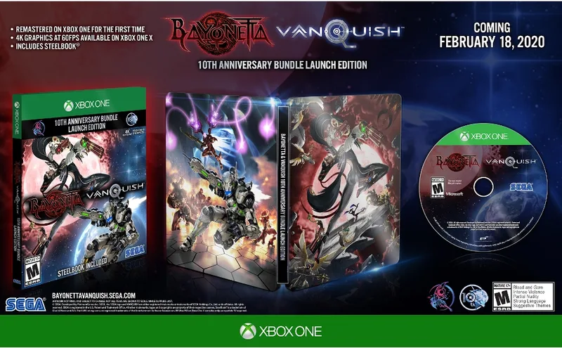 Bayonetta & Vanquish 10th Anniversary Bundle Launch Edition (XONE)