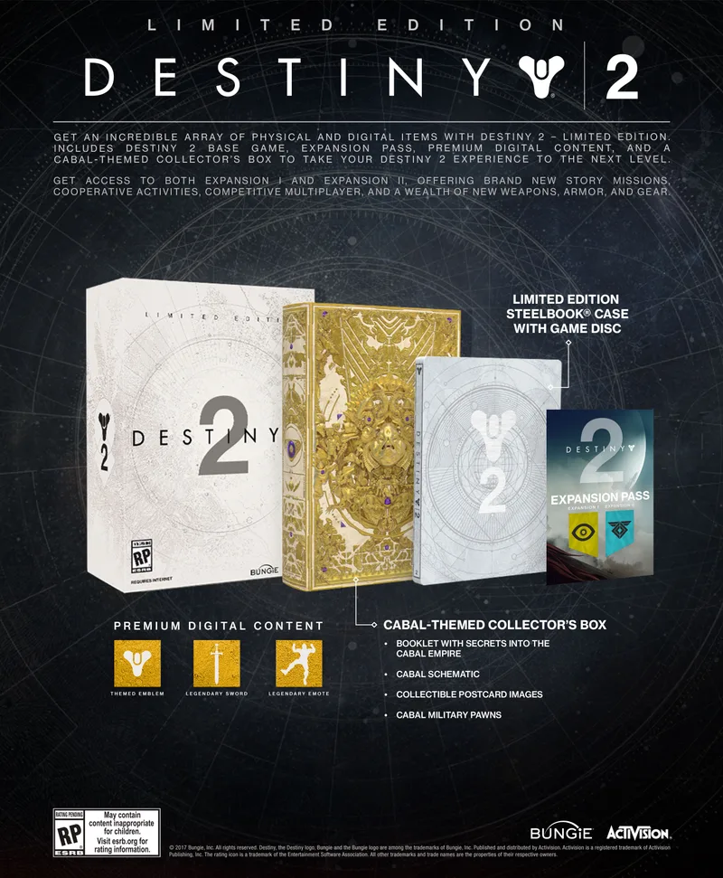 Destiny 2: Limited Edition (XONE)