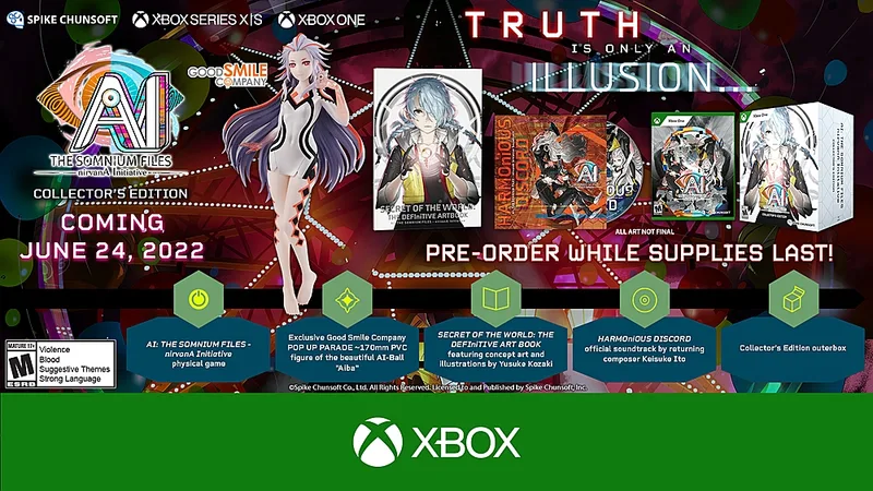 AI: The Somnium Files - nirvanA Initiative [Collector's Edition] (XONE)