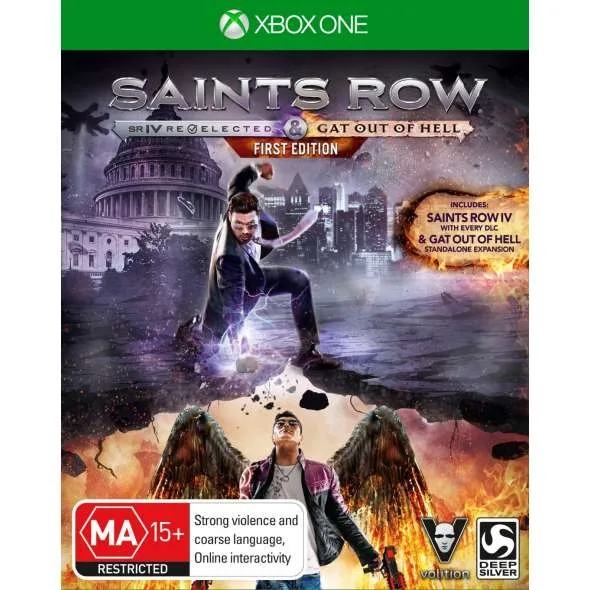 Saints Row IV: Re-Elected & Gat Out of Hell [First Edition] (XONE)