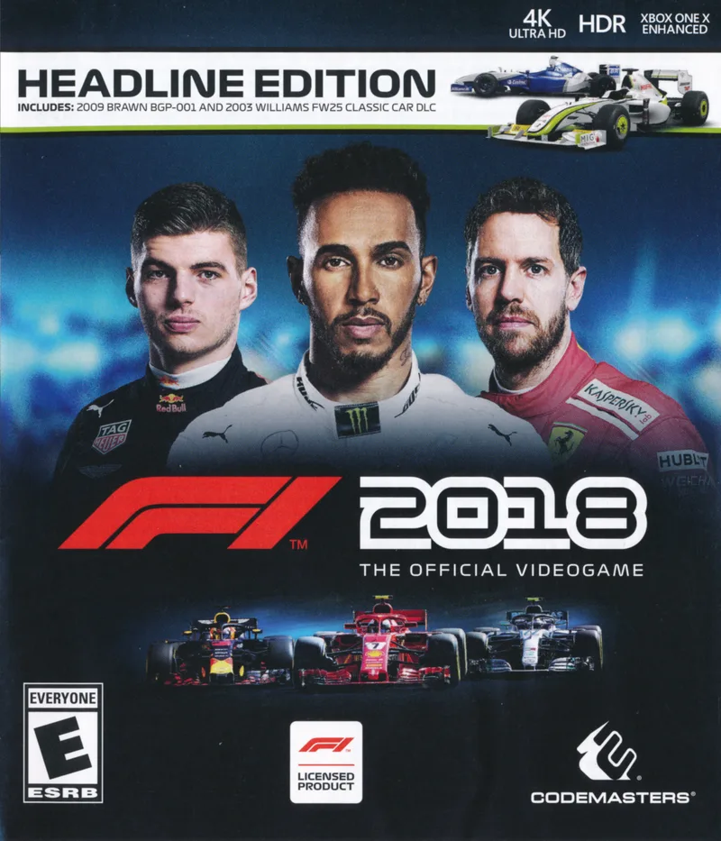 F1 2018 [Headline Edition] (XONE)