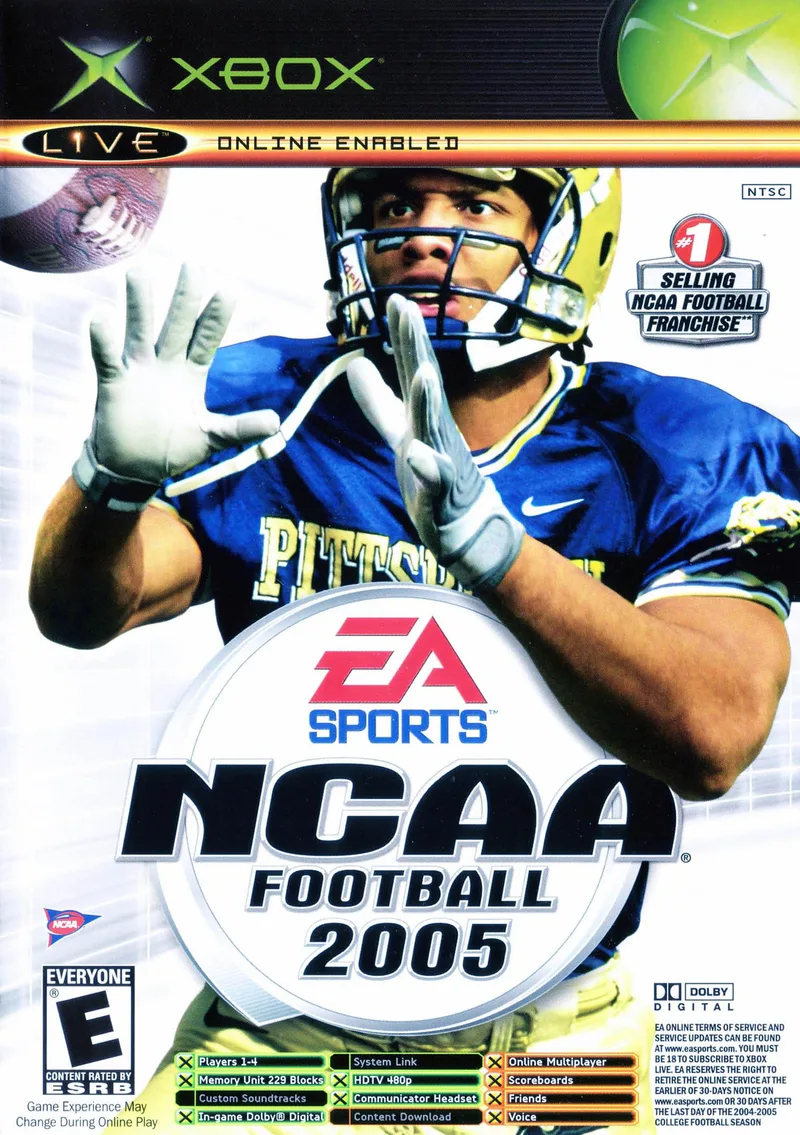 NCAA Football 2005 / Top Spin Combo (XBOX)