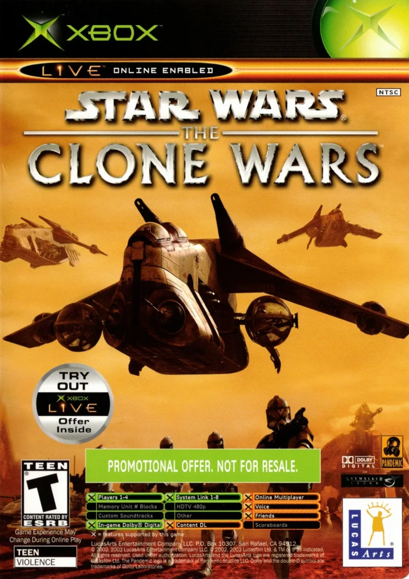Star Wars: The Clone Wars / Tetris Worlds (XBOX)