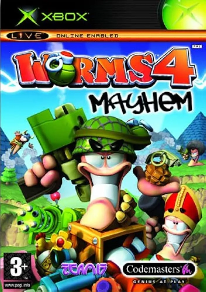 Worms 4: Mayhem (XBOX)