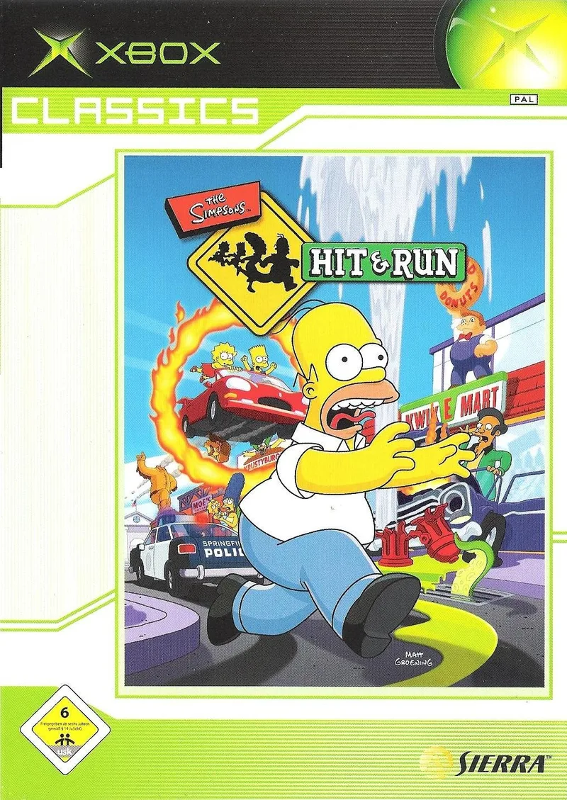 The Simpsons: Hit & Run [Classics] (XBOX)