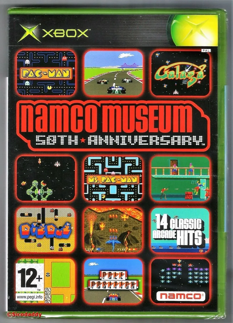 Namco Museum 50th Anniversary (PAL) (XBOX)