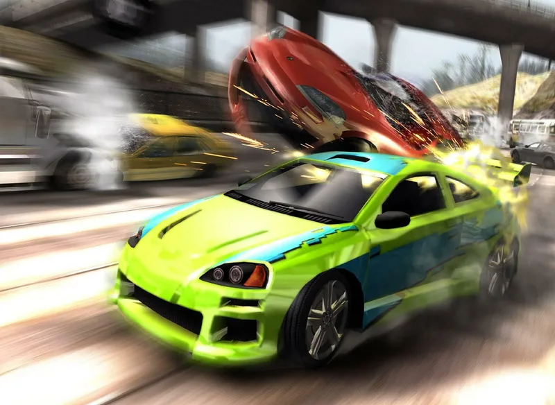 Burnout 2: Point of Impact (XBOX)
